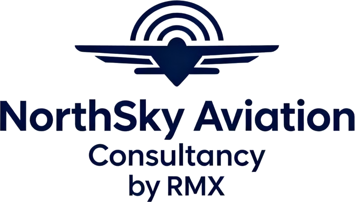 NorthSky Aviation Consultancy by RMX logo